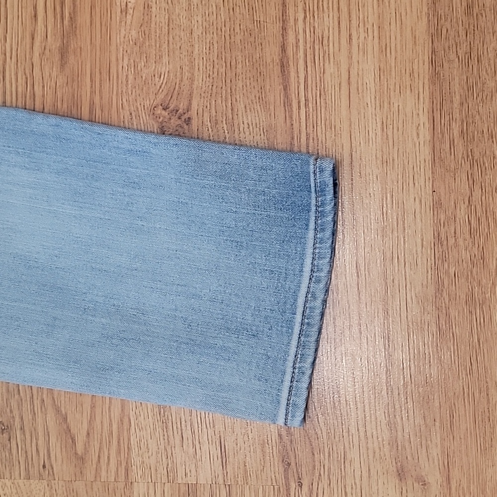 Express Light Blue Slim Super High Rise Jeans Size 6 - Picture 9 of 10